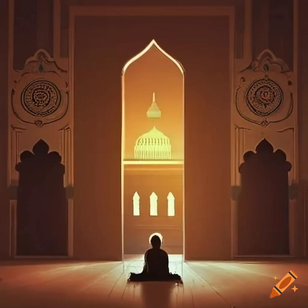 people praying in mosque