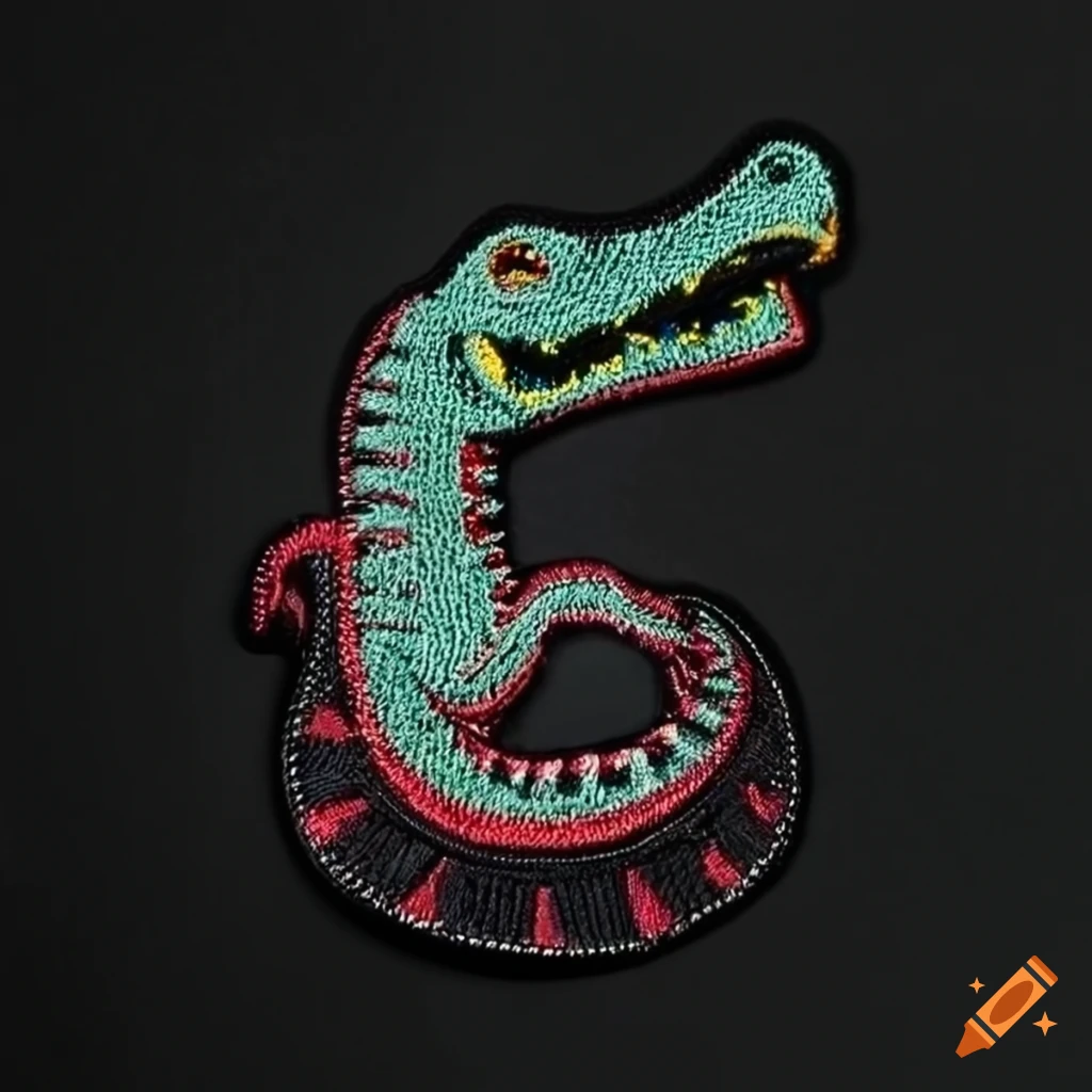 noir graphic design patch with fabulous style