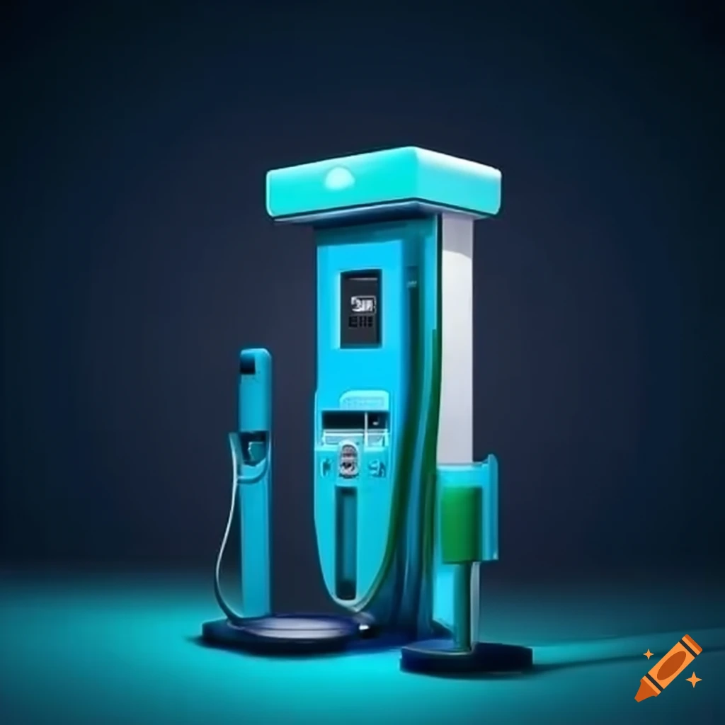 Gas Station With Ev Charging Stations On Craiyon