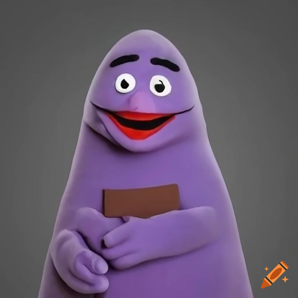 Grimace From Mcdonald s Interviewing At Burger King On Craiyon