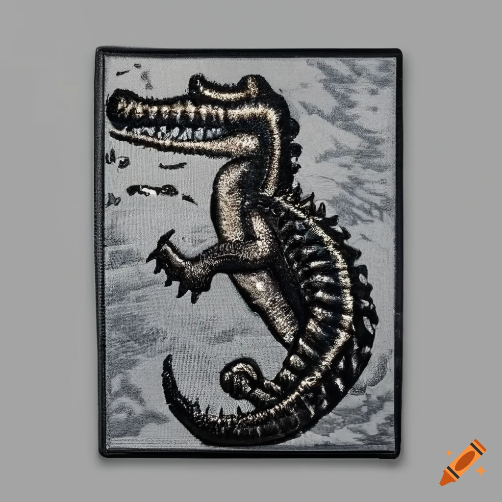 noir graphic design patch