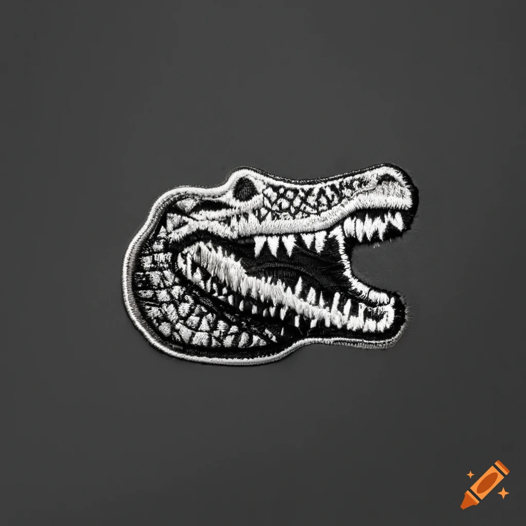 noir graphic design patch