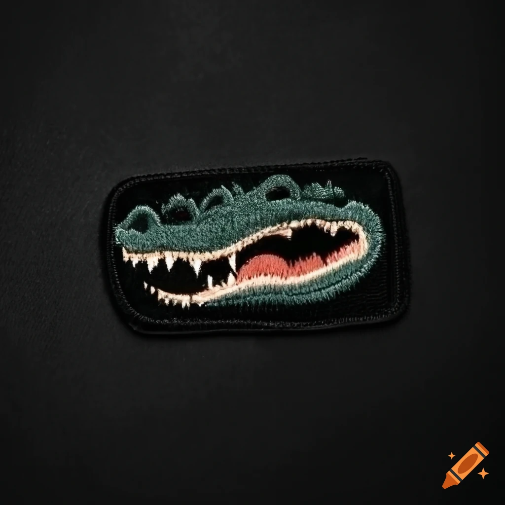 noir graphic design patch