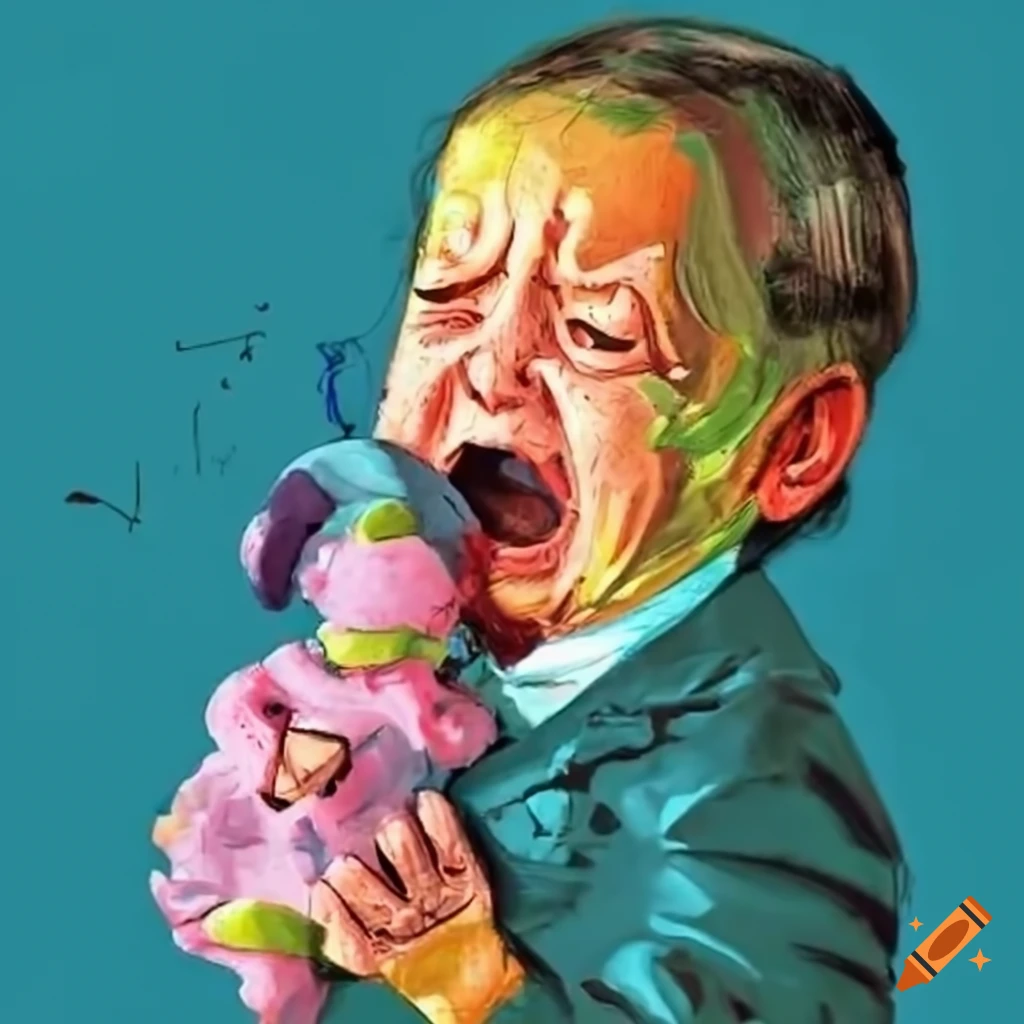 Satirical Depiction Of Israel s President As A Crying Baby With A satirical-depiction-of-israel-s-president-as-a-crying-baby-with-a