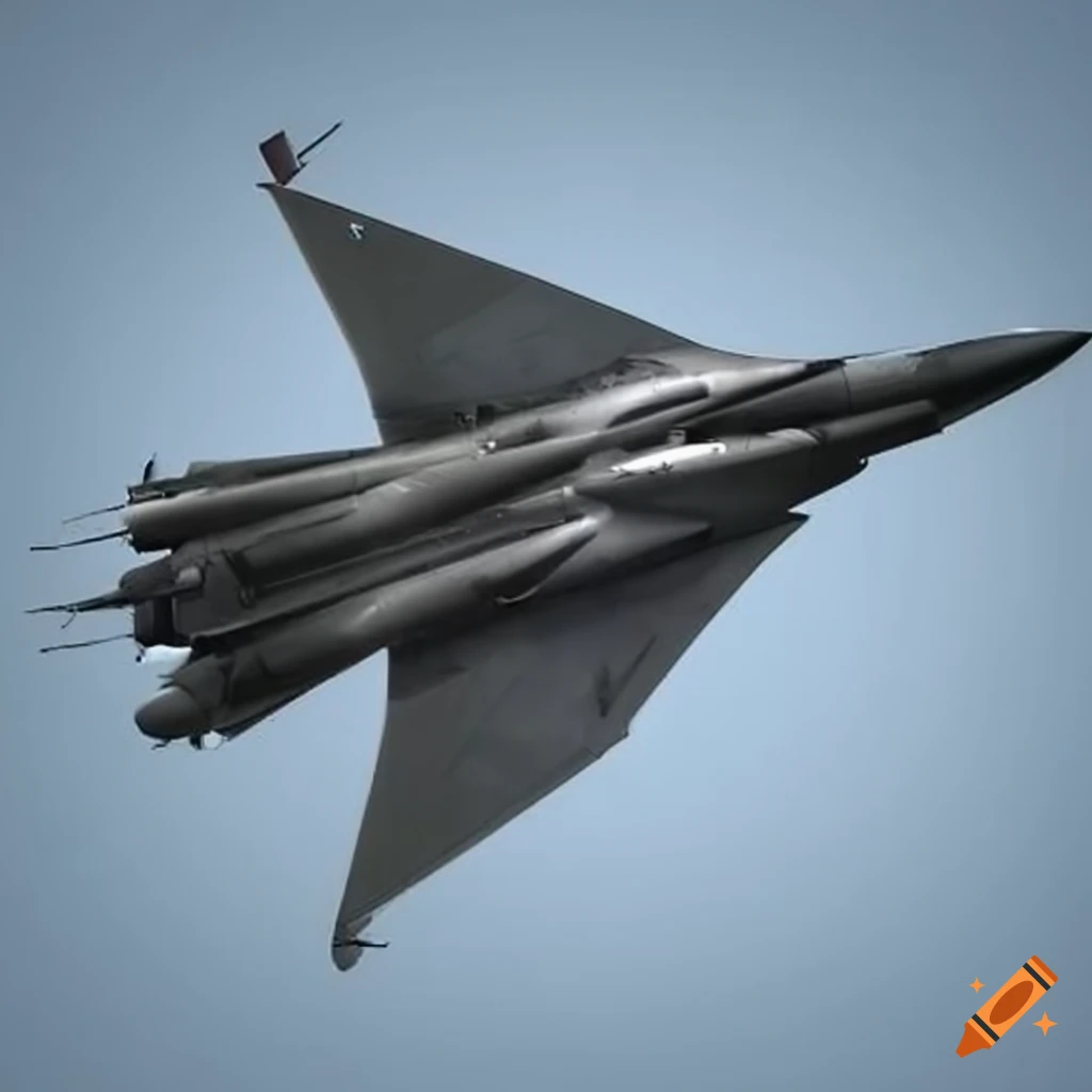 fighter jet soaring through the sky