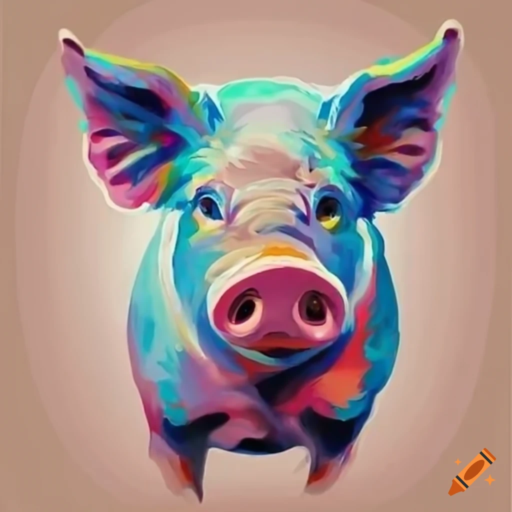 Image Of A Pig On Craiyon