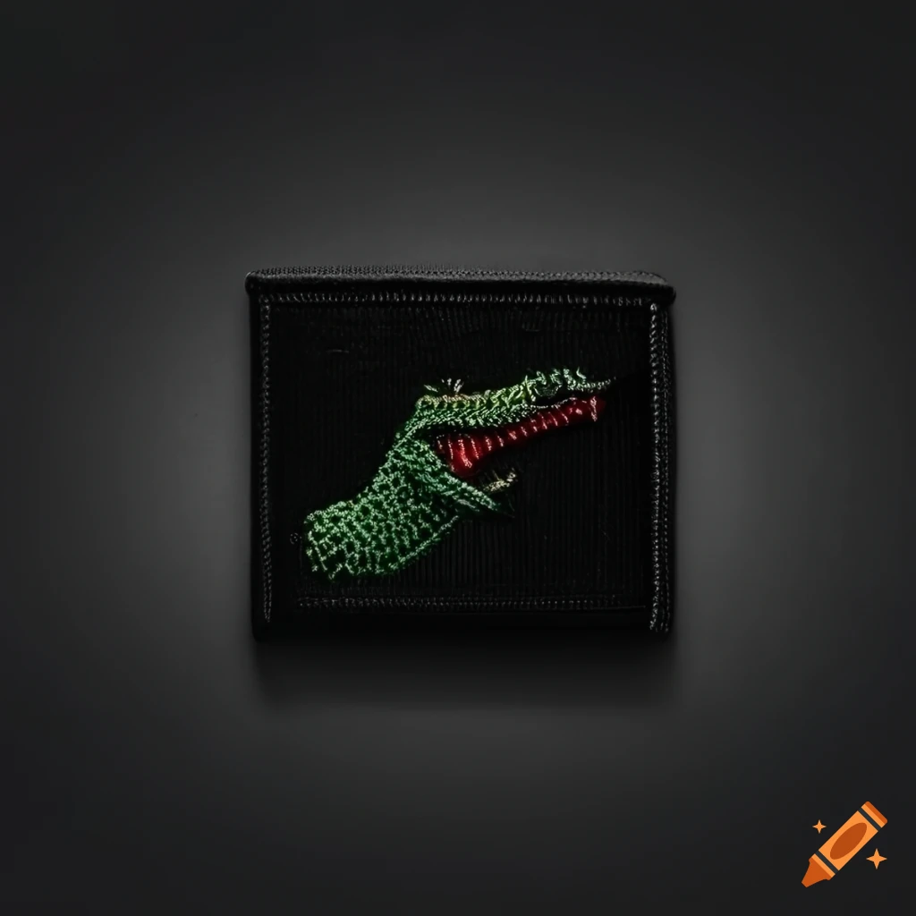 noir graphic design patch