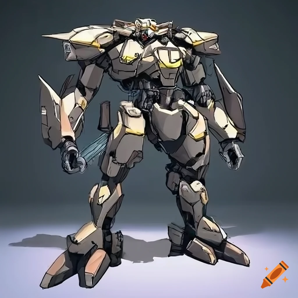 How to Draw Anime Mecha - Full Step-by-Step Tutorial