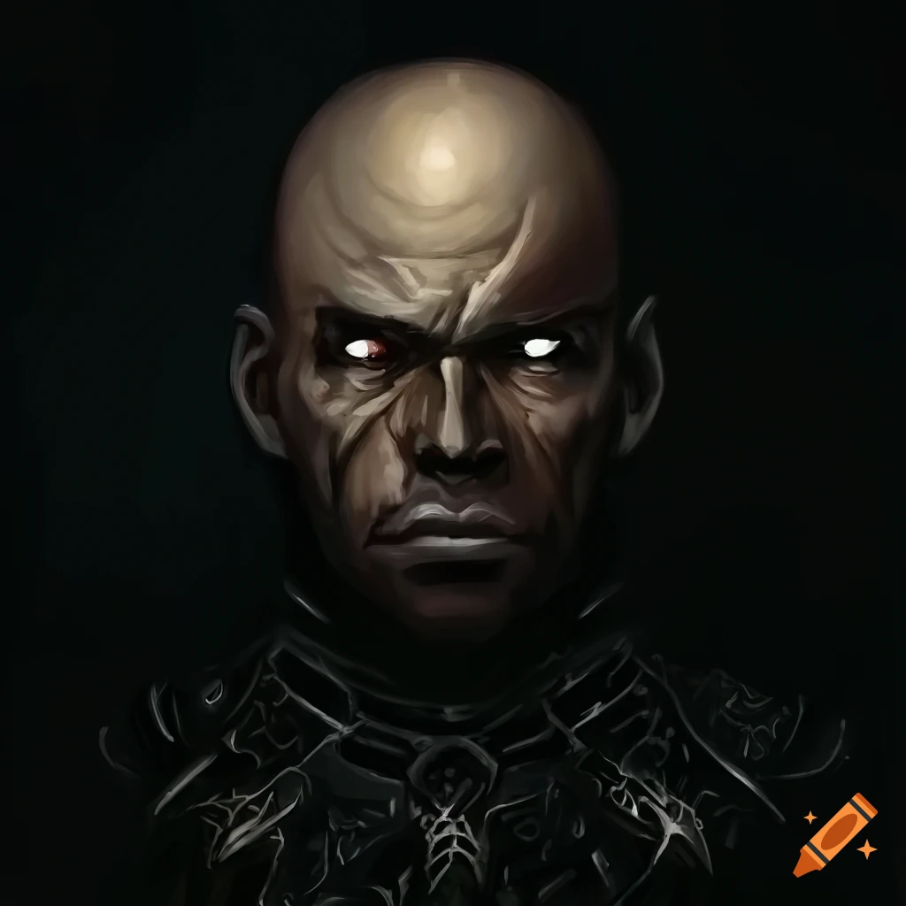 oil-painting-of-a-dark-fantasy-character-in-metal-armor-with-decaying