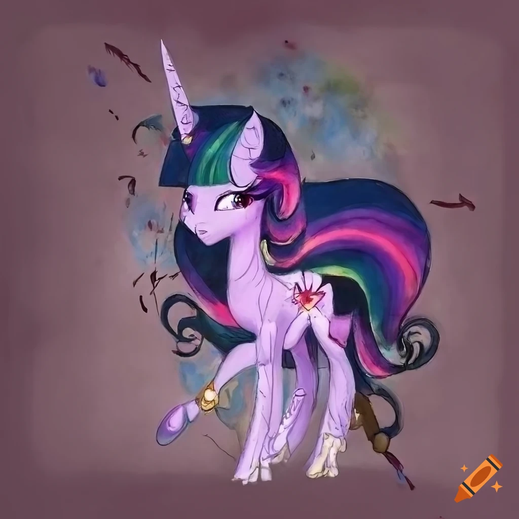 Princess Twilight Sparkle from My Little Pony Friendship is Magic ·  Creative Fabrica