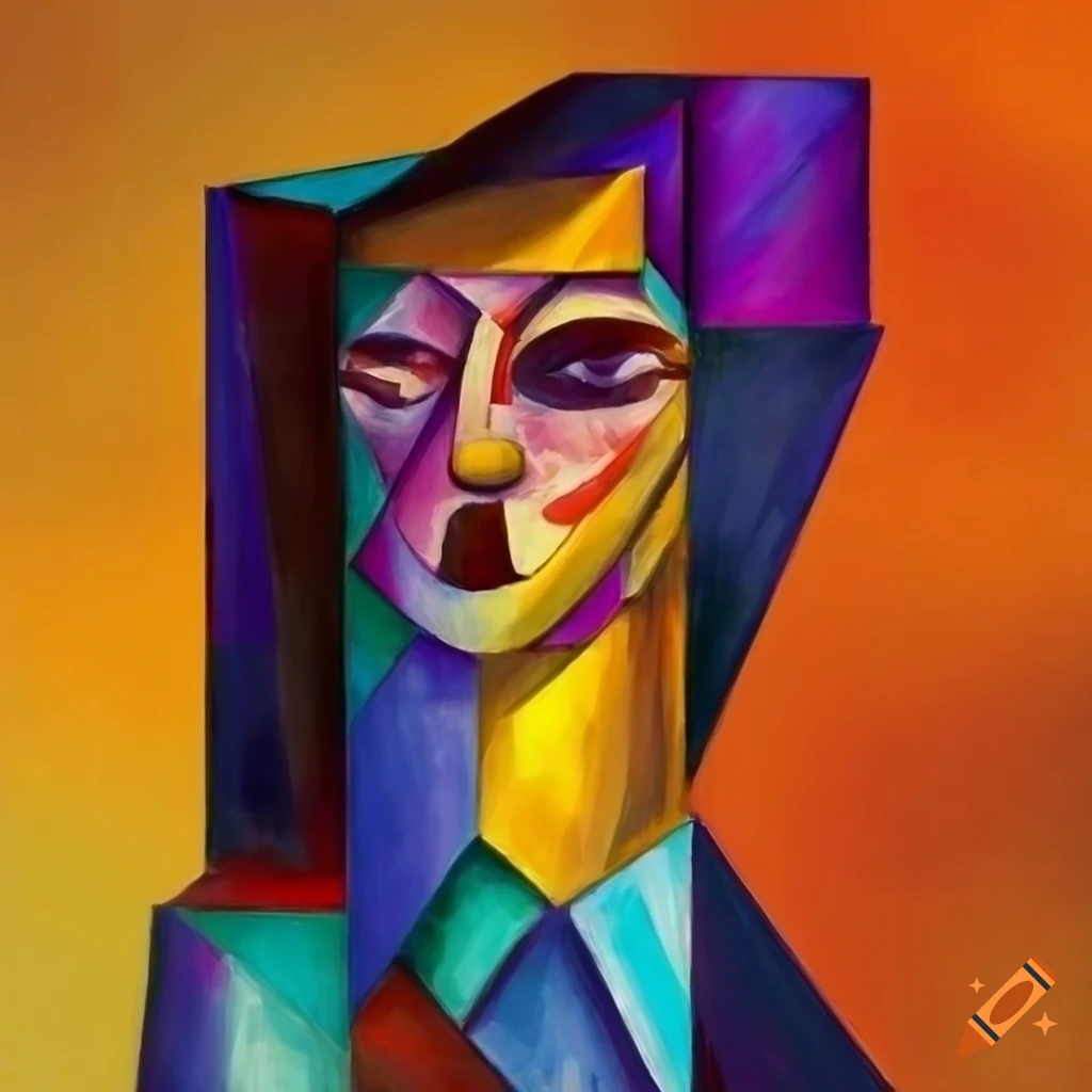 Abstract Art In The Style Of Cubism On Craiyon