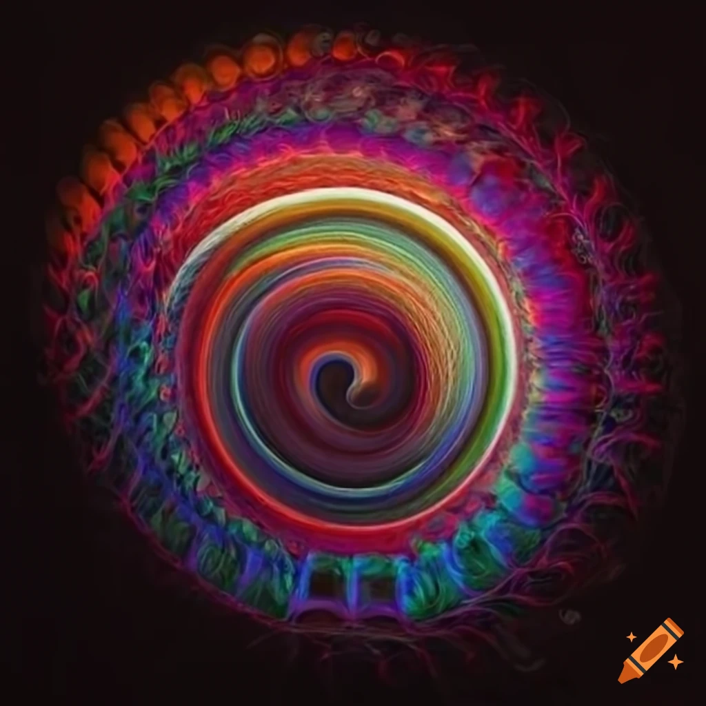 Abstract Digital Art With Strange Geometry On Craiyon