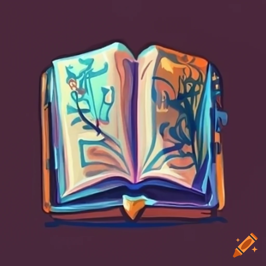 Book Icon In A Stylish Design