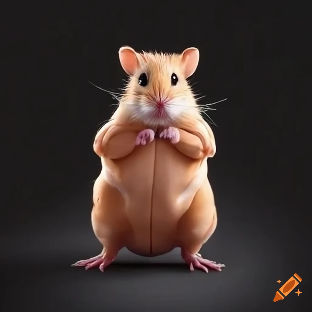 muscular hamster
