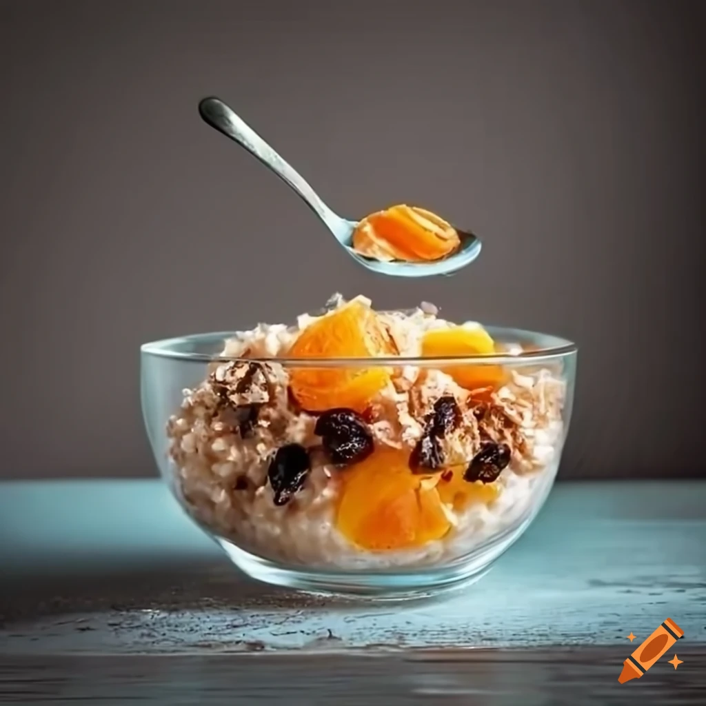 Delicious cinnamon and nutmeg rice pudding with coconut flakes and raisins