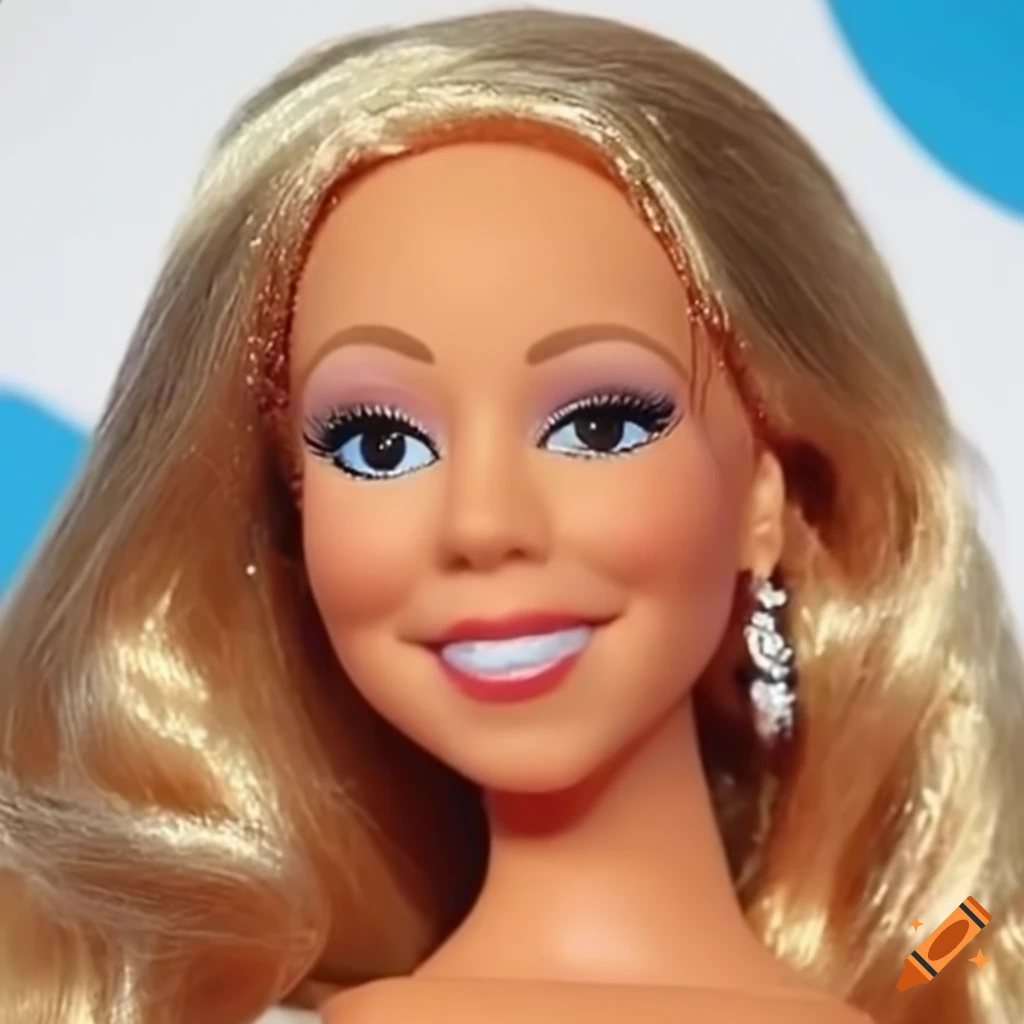 90s Mariah Carey As A Beautiful Barbie Doll 