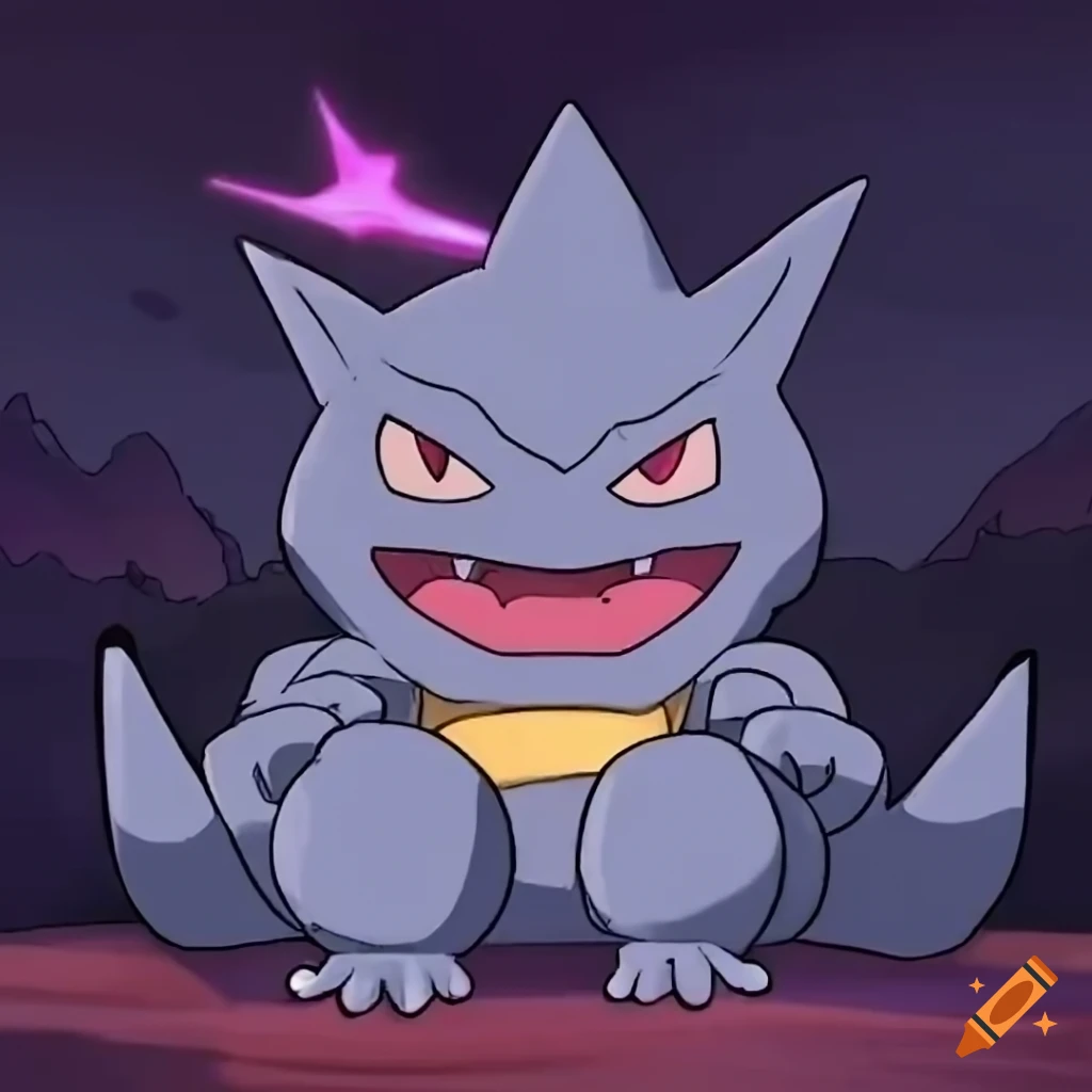 screenshot of Rhydon from Steven Universe