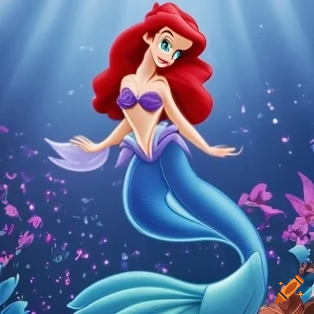 Disney | Pants & Jumpsuits | Disney Ariel The Little Mermaid Leggings Pants  Size Small Nwot | Poshmark