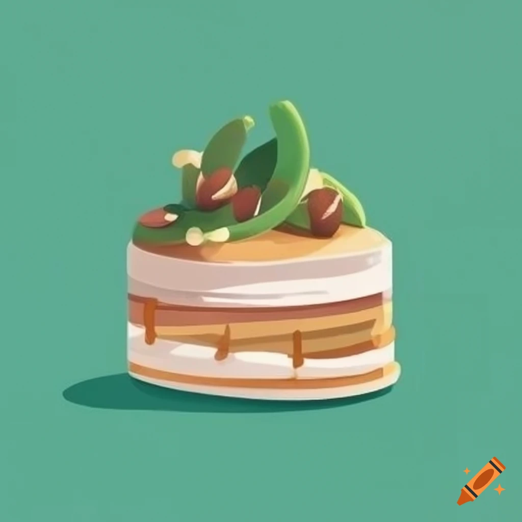 creative logo design for a vegetarian bakery
