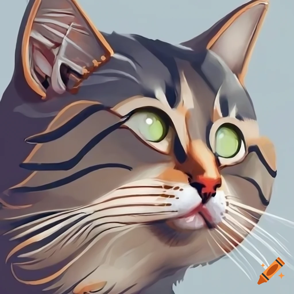 Mistyreed as a warrior cat