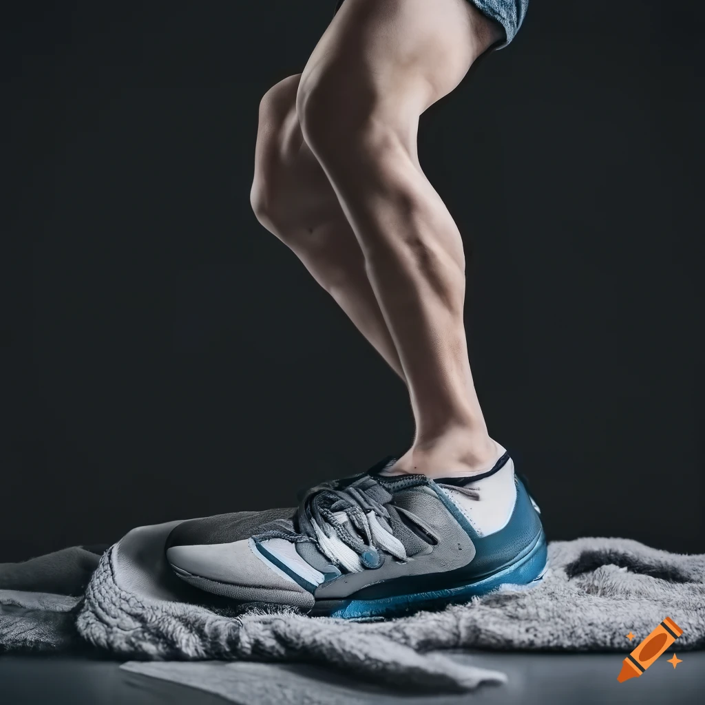 Adidas weightlifting shoes on a cozy blanket