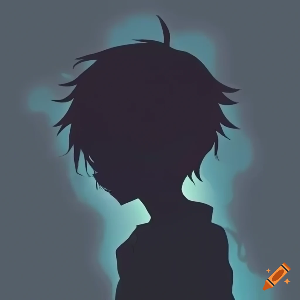 Anime Girl with Ponytail Silhouette Stock Illustration - Illustration of  hair, symbol: 297767291