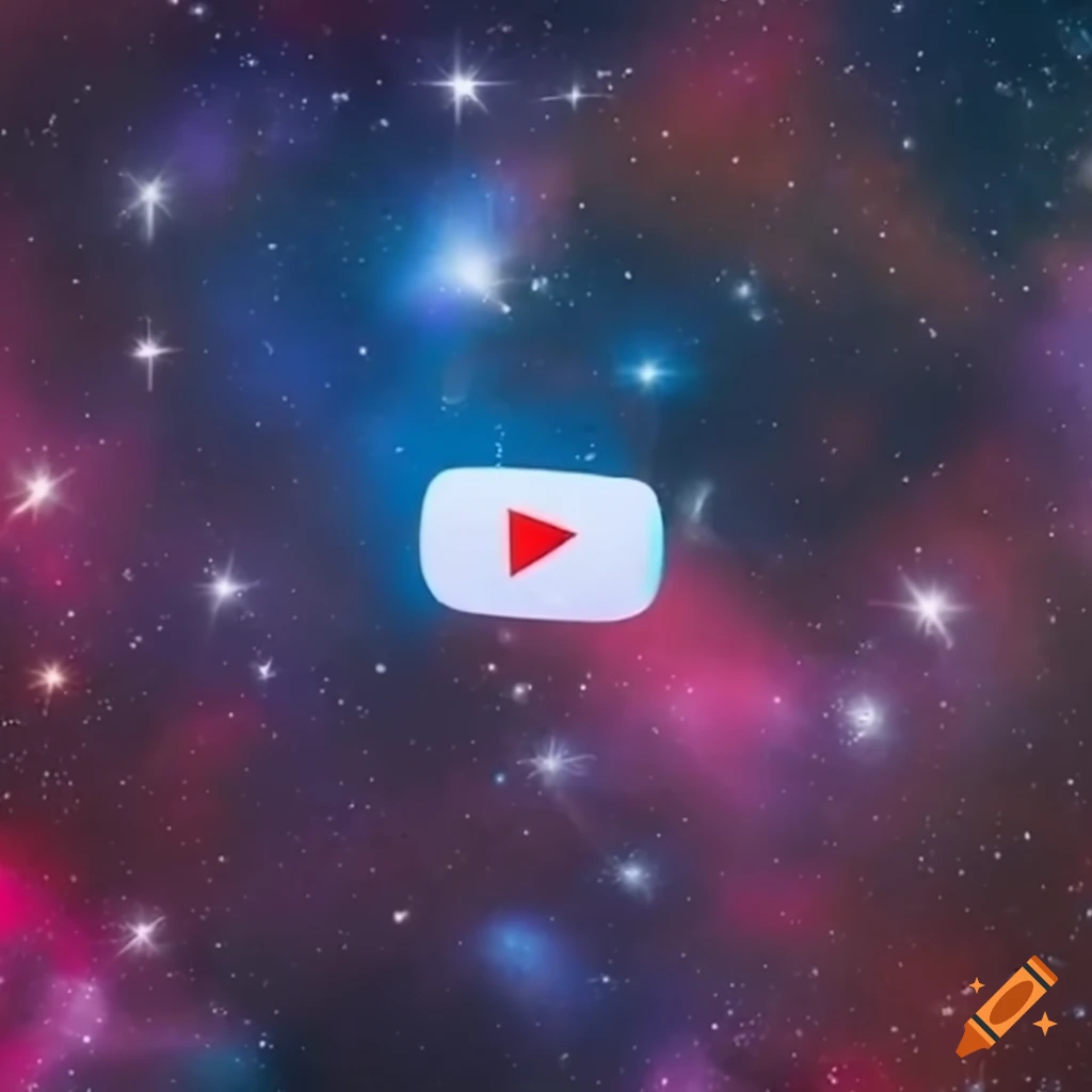 Youtube logo galaxy