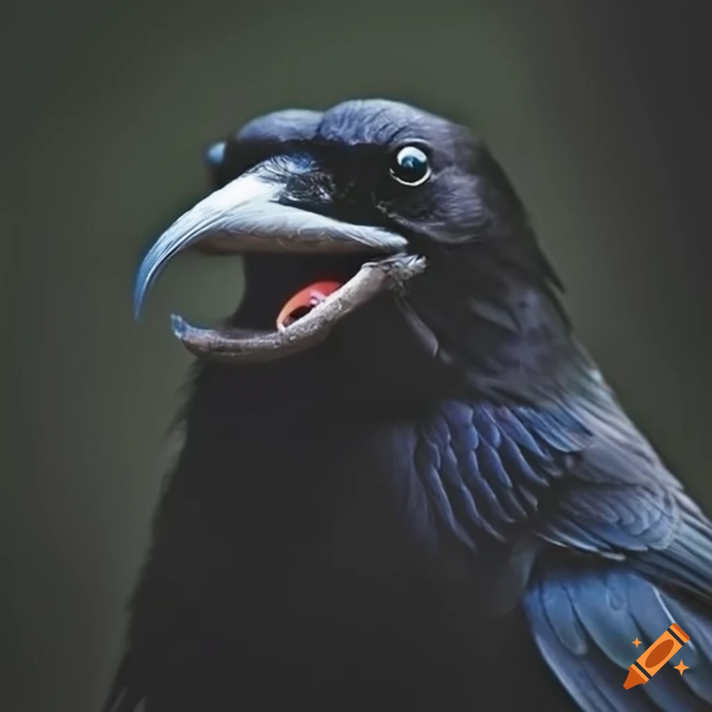smiling crow