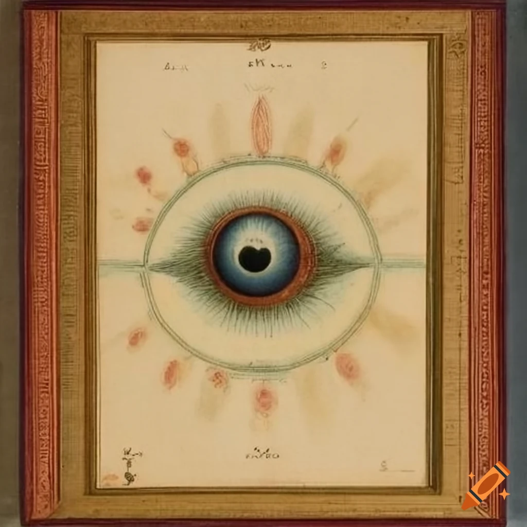 18th Century Chromolithograph Of A Third Eye On Craiyon 18th-century-chromolithograph-of-a-third-eye-on-craiyon