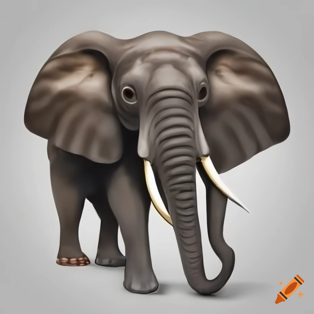 Grappige afbeelding van een olifant op een fiets on Craiyon, image size:1024x1024