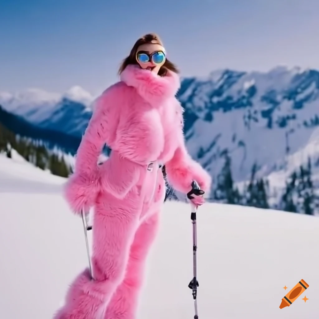 Pink by Skis