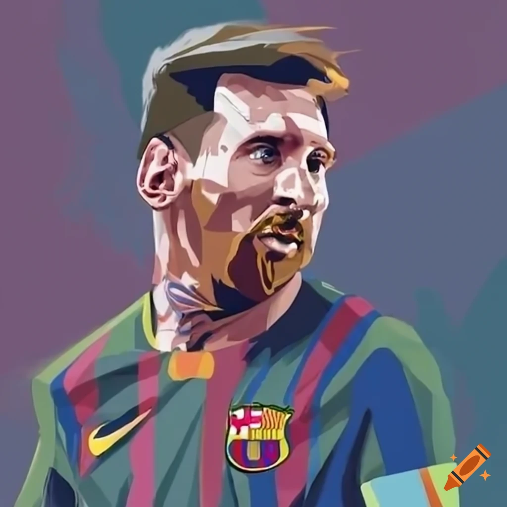 Lionel messi - professional soccer player on Craiyon