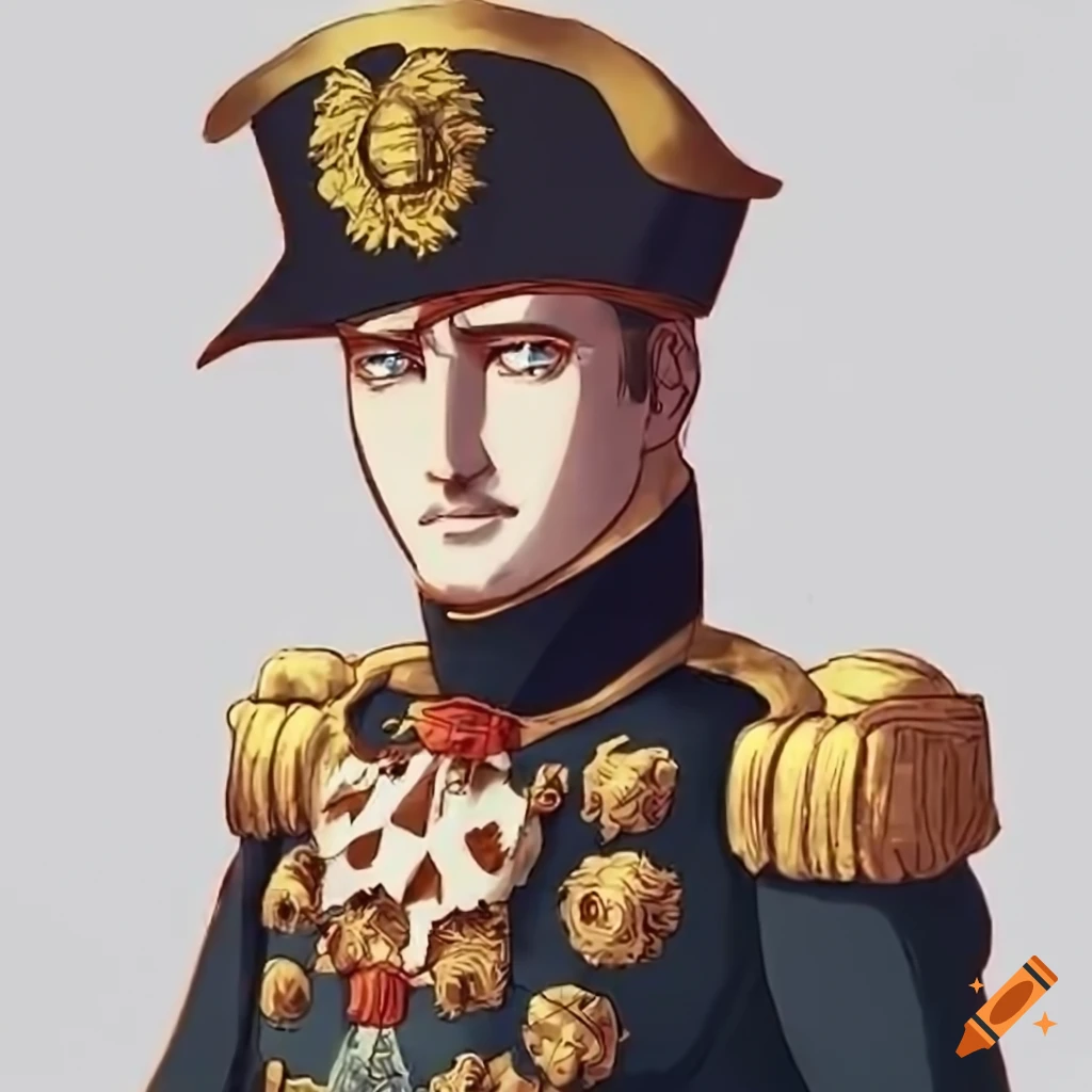portrait of napoleon, anime fantasy illustration by | Stable Diffusion