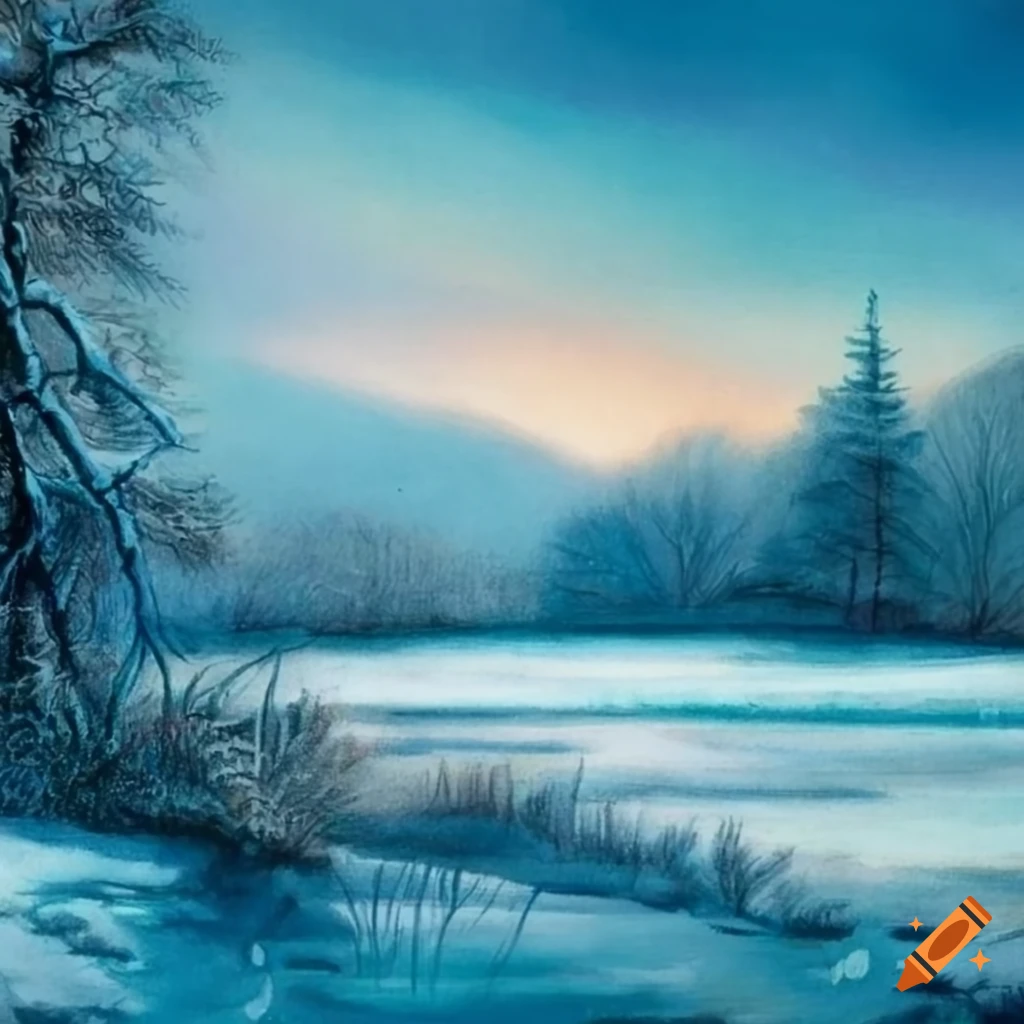 Related . draw with colored pencils. Colored, Pencil Art Landscape HD  wallpaper | Pxfuel