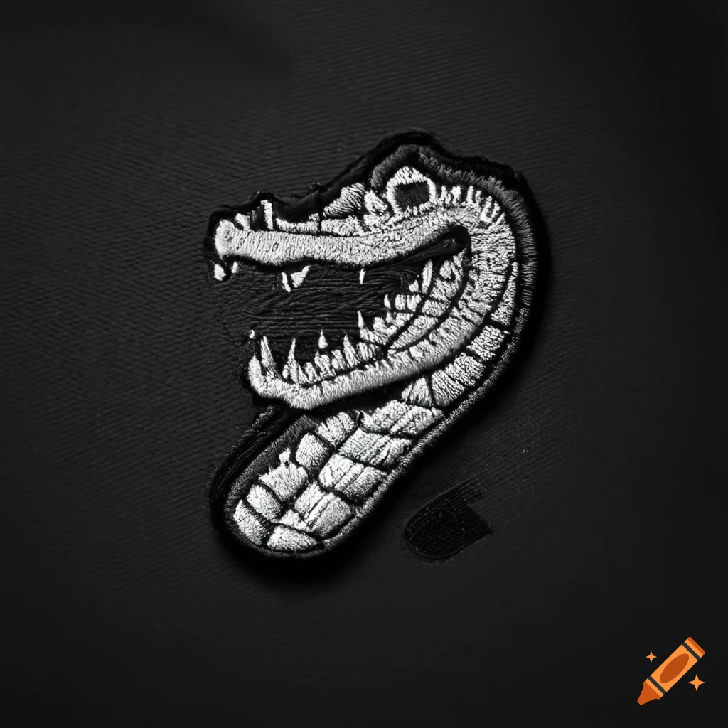 noir graphic design patch