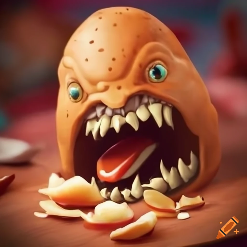 image of a rock eating contest