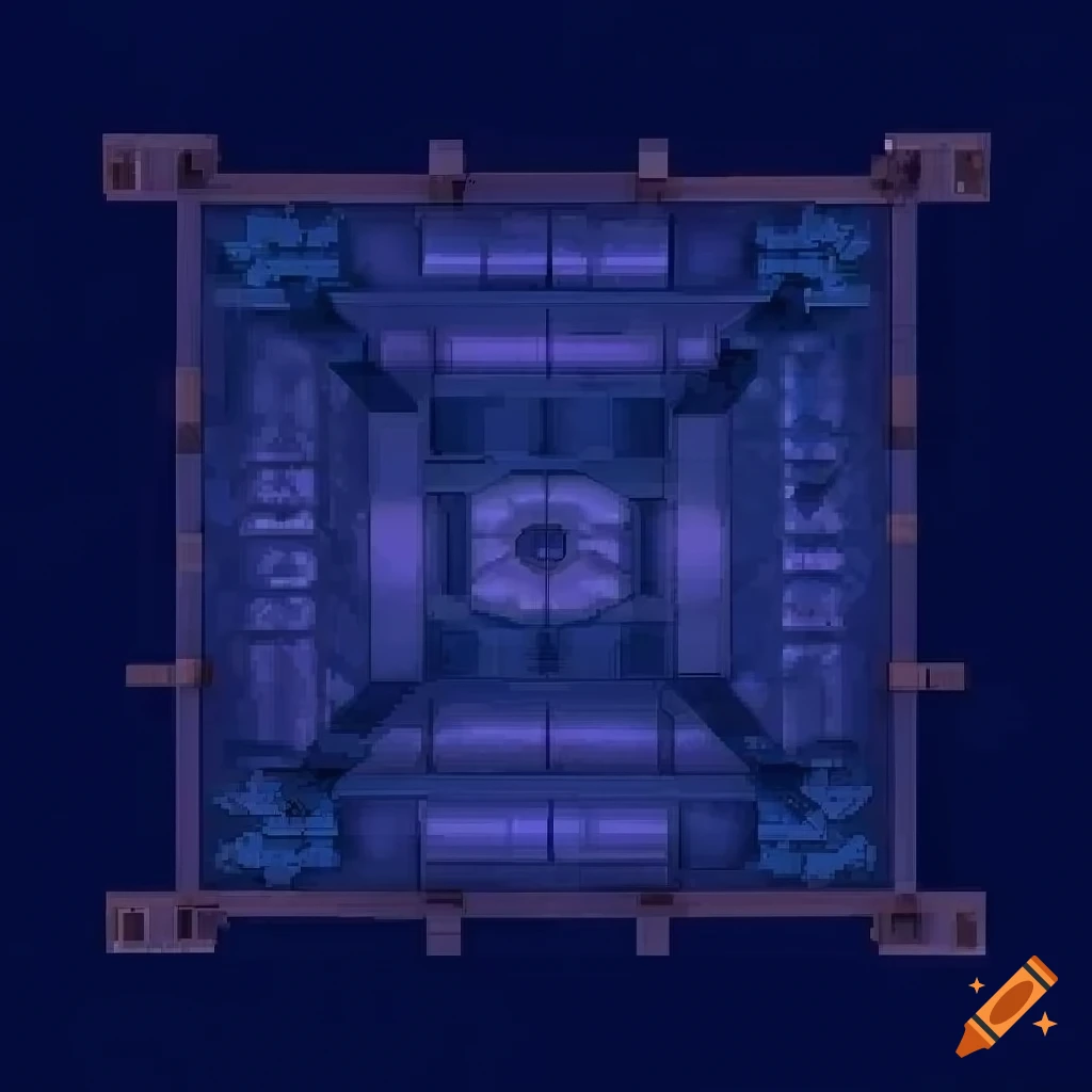 purple and blue space sci-fi tiles for a video game
