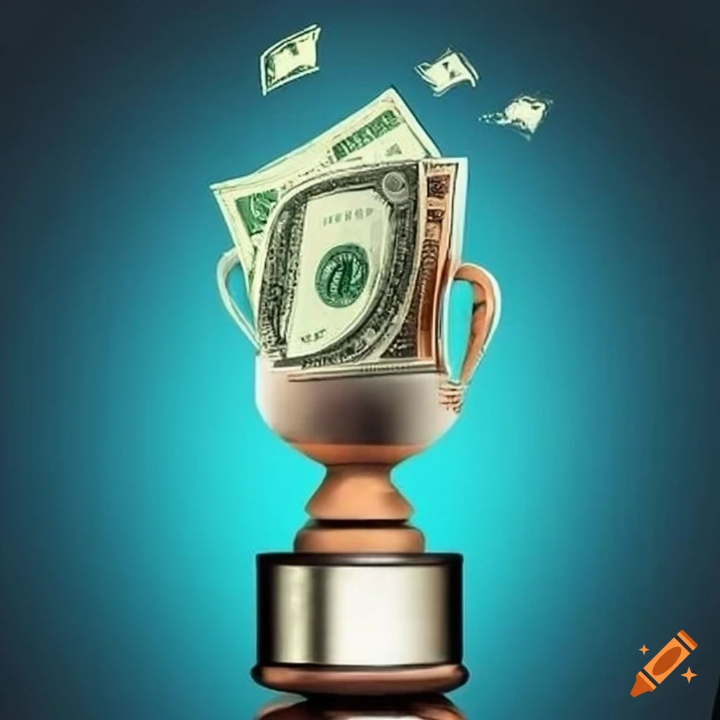 image of financial success and winning money