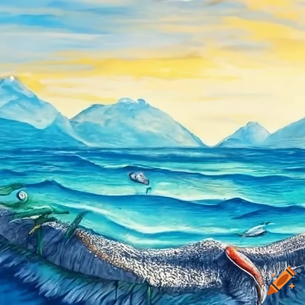 image of Microville, a town between the sea and the mountains
