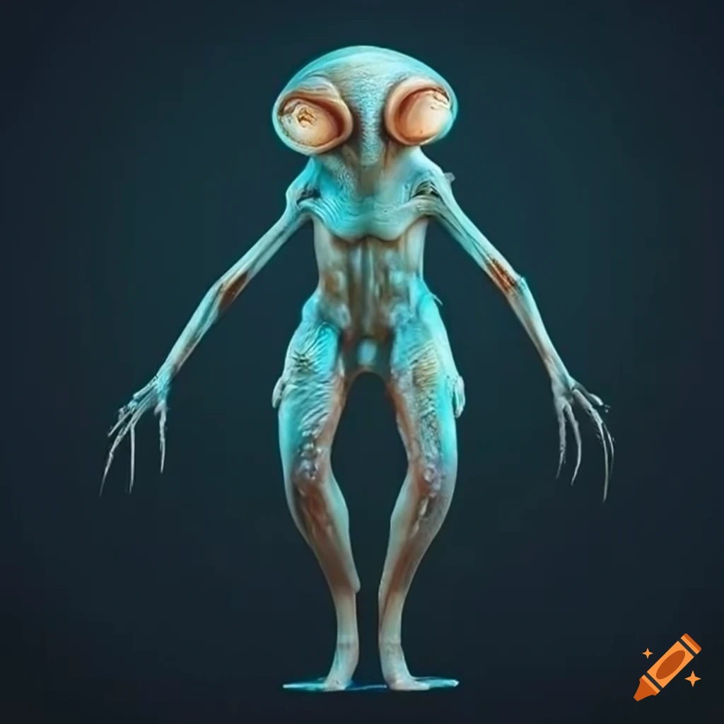 image of an alien with shell-like armor