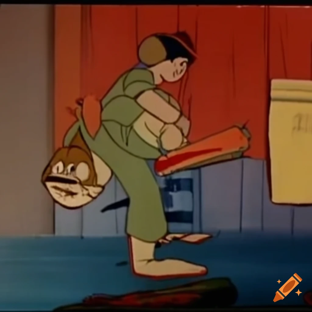 Screenshot from soviet animation collection on Craiyon