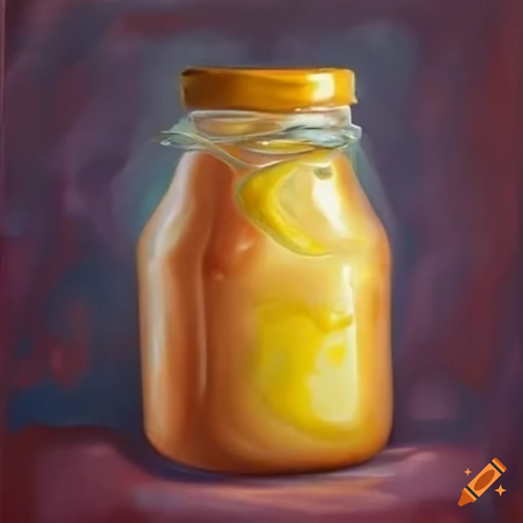 Jar of mayonnaise