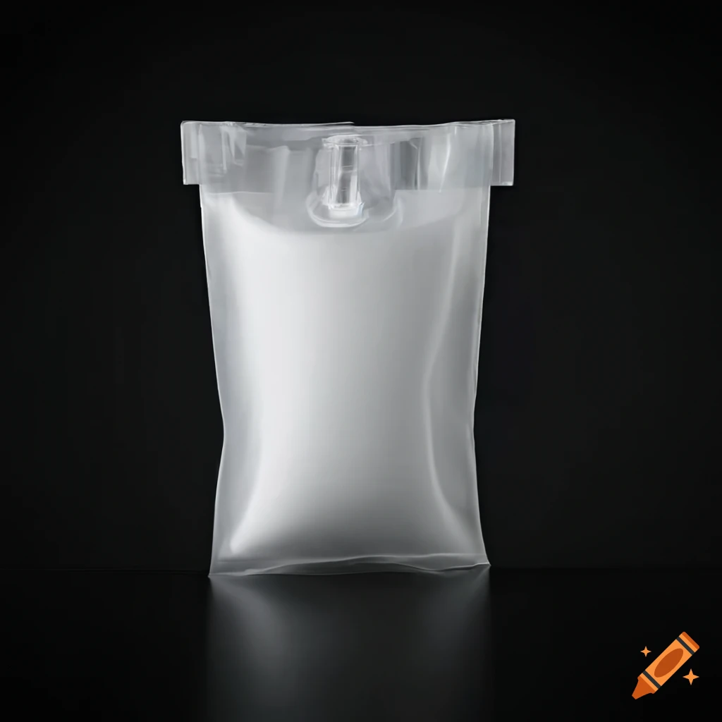 zipper pouch packaging for sea salt with minimalist logo design