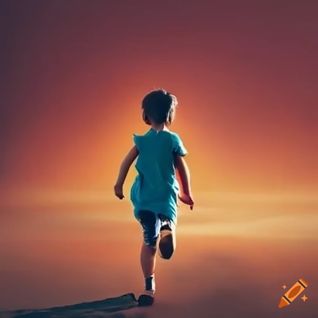 Young Child Running
