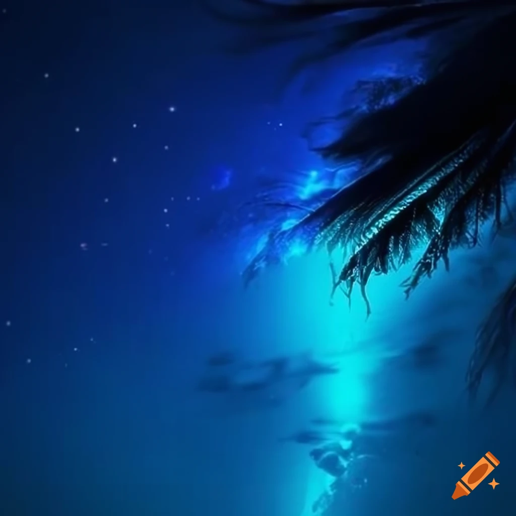 blissful blue sky