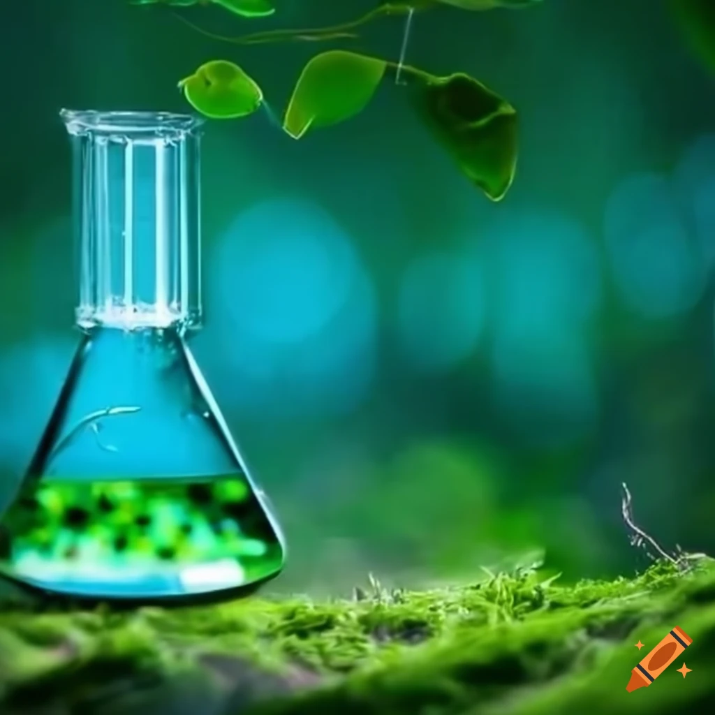 chemical laboratory in a natural setting