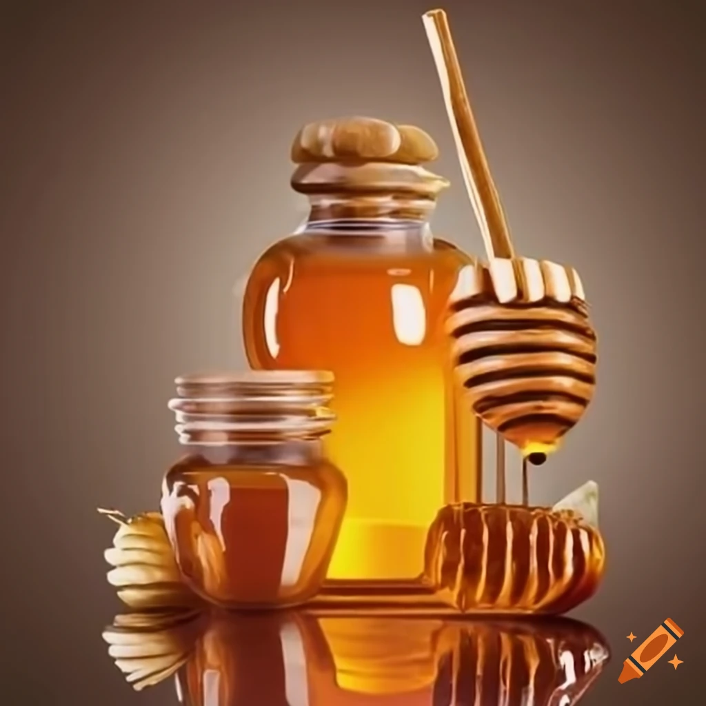 Jar Of Honey On Craiyon
