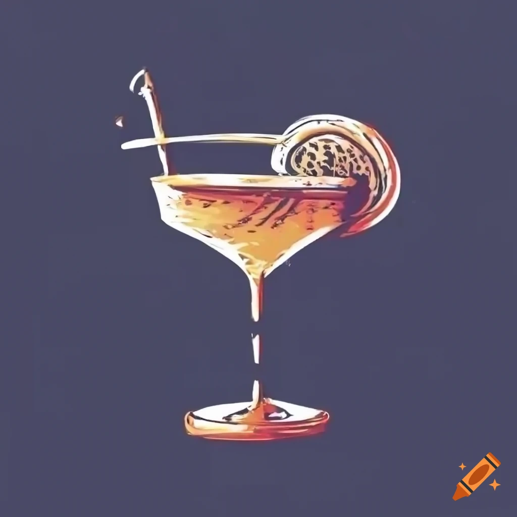 Cocktail Logo Stock Vector (Royalty Free) 728603557 | Shutterstock