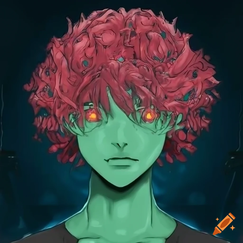 NFT portrait of Kek the frog god