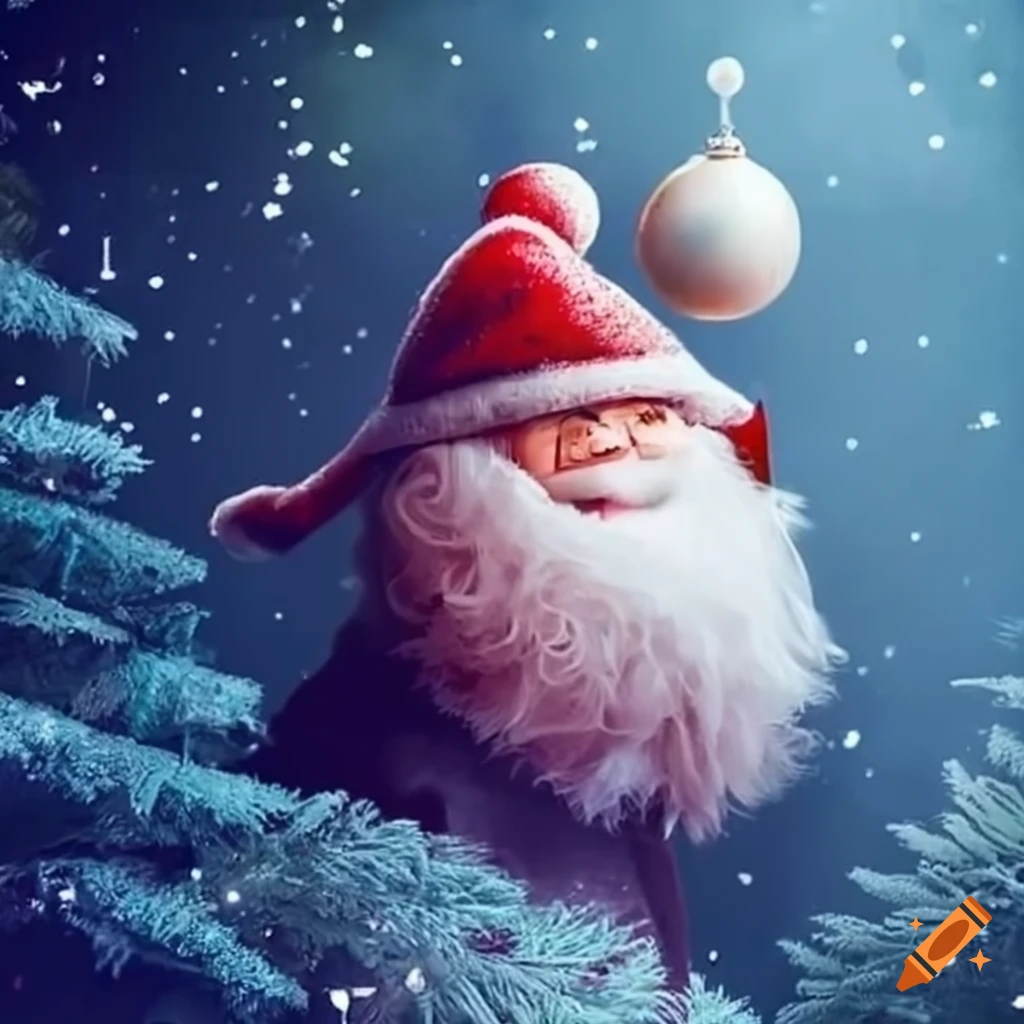 Christmas dream illustration